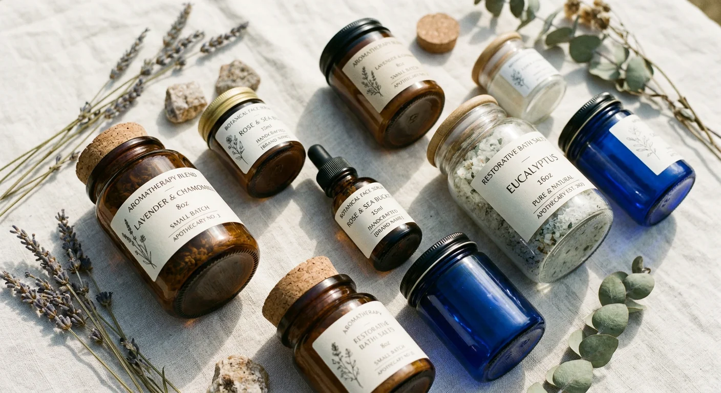 Apothecary Jars with Lids