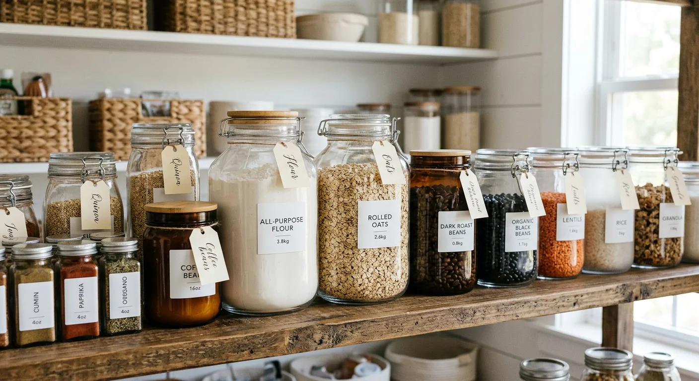Glass Storage Jar