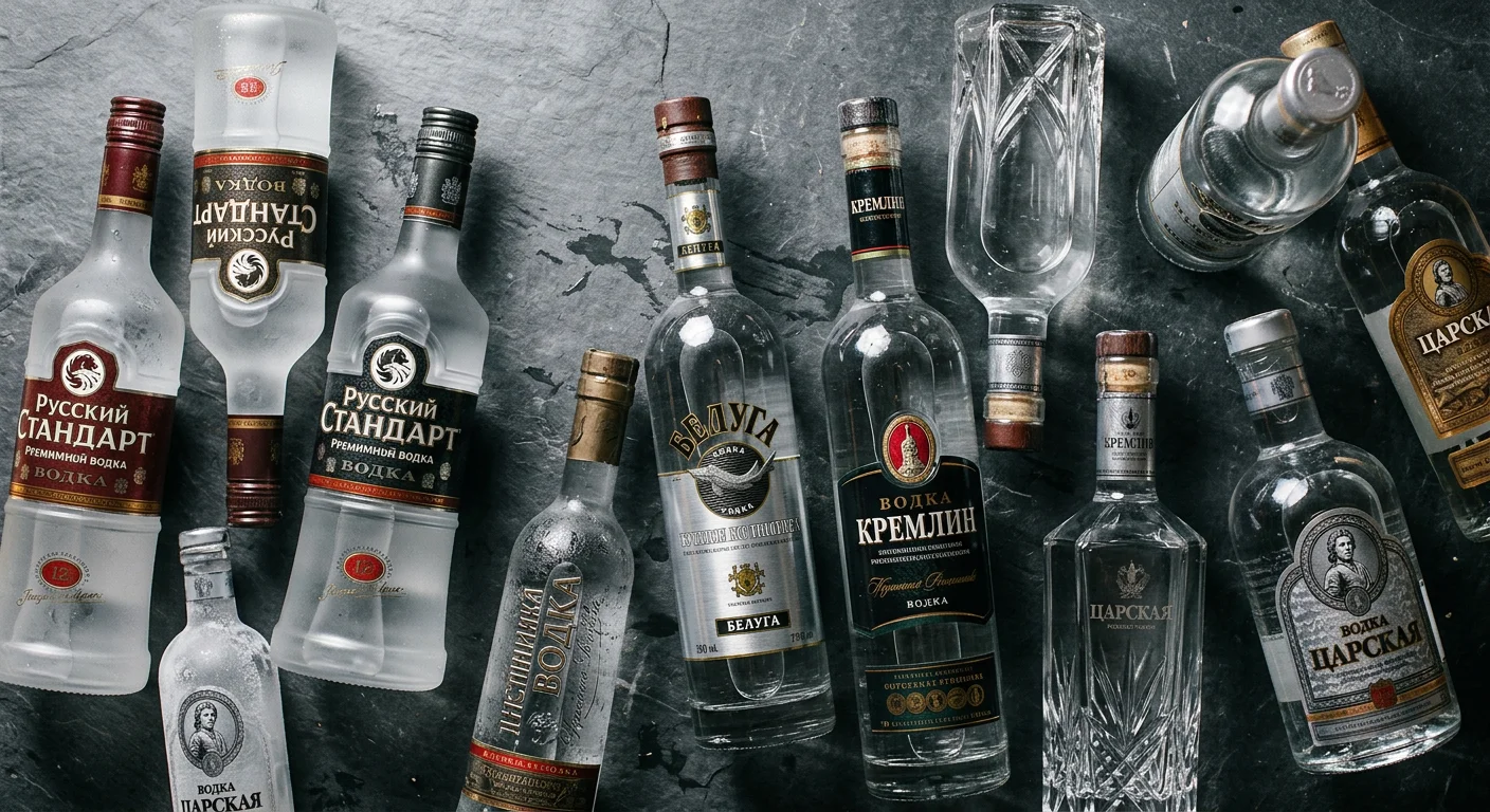 The Iconic Design of Russian Vodka Bottles & Premium Glass Packaging