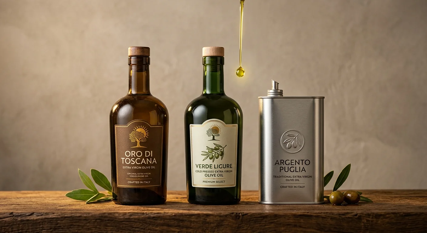 Olive oil Dark Glass Bottle